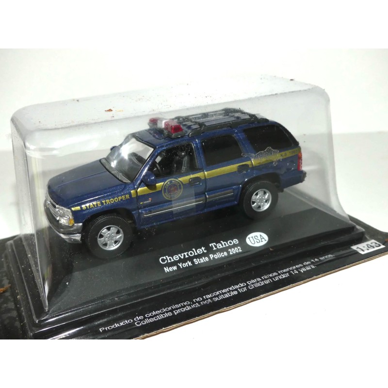 CHEVROLET TAHOE POLICE DE NEW YORK 2002 FABBRI 1:43