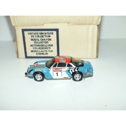 RENAULT ALPINE A110 N°1 RALLYE SANREMO 1971 J.P. THERIER KIT Monté MRF 1:43