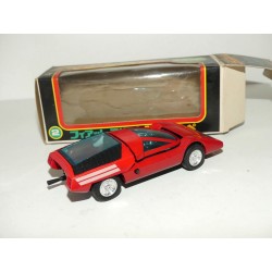 FIAT ABARTH 2000 COUPE Rouge Made in Japan MARUSHIN 1:43