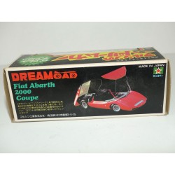 FIAT ABARTH 2000 COUPE Rouge Made in Japan MARUSHIN 1:43