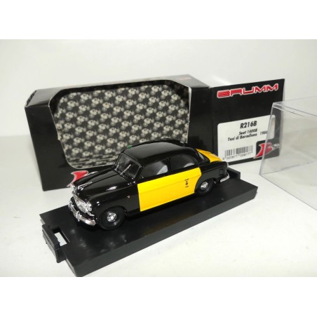 SEAT 1400 B TAXI DE BARCELONE 1956 BRUMM R216B 1:43
