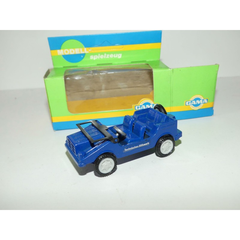 GELANDE JEEP POLICE THW SCHABAK 9378 1:43
