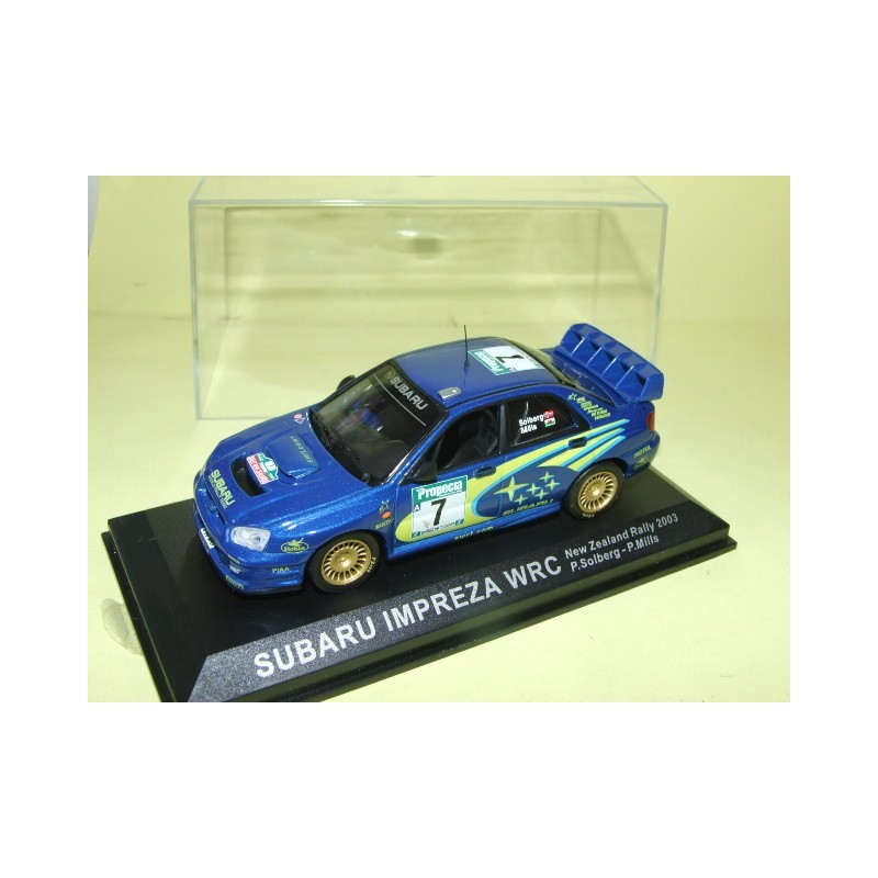 SUBARU IMPREZA WRC RALLYE NEW ZELANDE 2003 P. SOLBERG ALTAYA 1:43 3Ã¨me