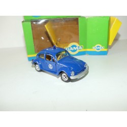 VW COCCINELLE POLICE THW GAMA 8338 1:43