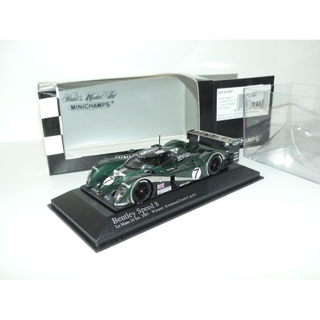 BENTLEY SPEED 8 N°7 LE MANS 2003 MINICHAMPS 1:43 1er