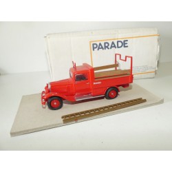 CAMION CITROEN C6 POMPIER 1929 PARADE MOMACO 1:43 imperfection
