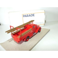 CAMION CITROEN C6 POMPIER 1929 PARADE MOMACO 1:43 imperfection