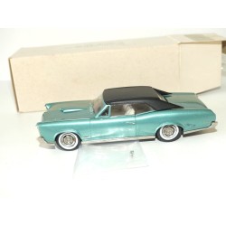 PONTIAC GTO HARD TOP 1966 Bleu MINIATURE CARS USA 1:43