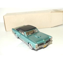 PONTIAC GTO HARD TOP 1966 Bleu MINIATURE CARS USA 1:43