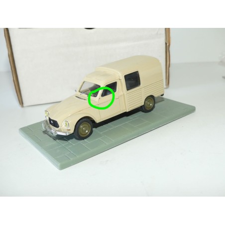 CITROEN ACADIANE 1976-1987 Beige ORIGINAL MINIATURE 1:43 imperfection