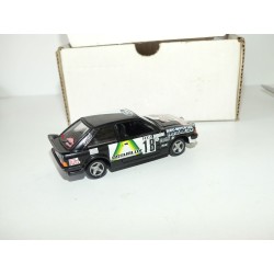 FORD ESCORT N°18 RALLYE MONTE CARLO 1983 J.R. DUBOIS Réalisation sur base SOLIDO 1:43