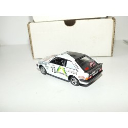 FORD ESCORT N°18 RALLYE MONTE CARLO 1983 J.R. DUBOIS Réalisation sur base SOLIDO 1:43