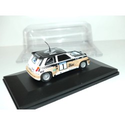 RENAULT 5 TURBO MAXI RALLYE DU VAR 1986 F. CHATRIOT ELIGOR HACHETTE 1:43 1er