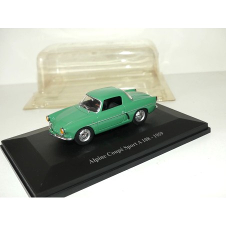 RENAULT ALPINE A108 COUPE SPORT 1959 Vert ELIGOR PRESSE 1:43