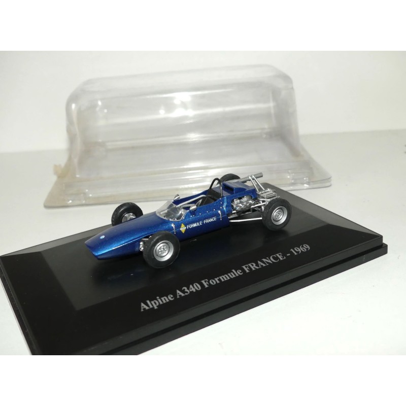 RENAULT ALPINE A340 FORMULE FRANCE 1969 ELIGOR HACHETTE 1:43