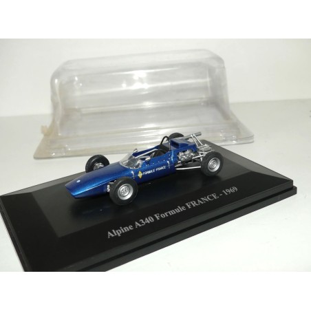 RENAULT ALPINE A340 FORMULE FRANCE 1969 ELIGOR HACHETTE 1:43
