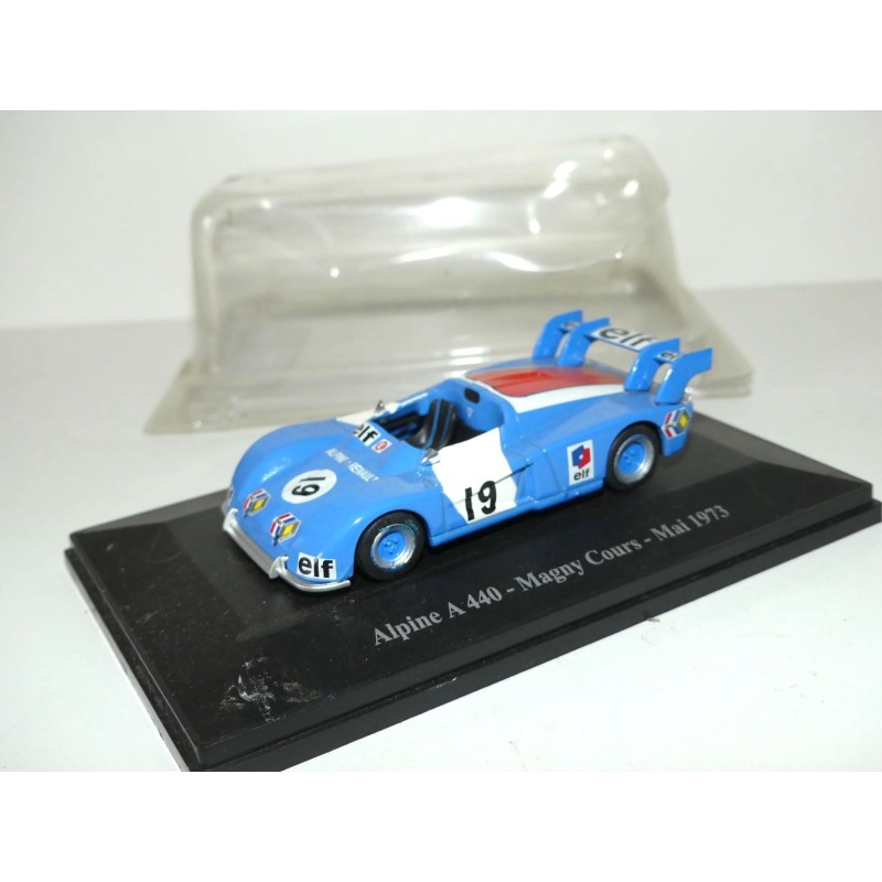 RENAULT ALPINE A440 NÂ°19 MAGNY COURS MAI 1973 ELIGOR 1:43