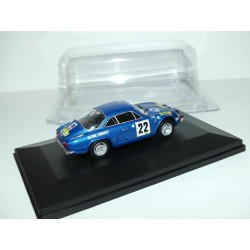 RENAULT ALPINE A110 RALLYE COUPE DES ALPES 1971 J. VINETIER ELIGOR PRESSE 1:43 2ème