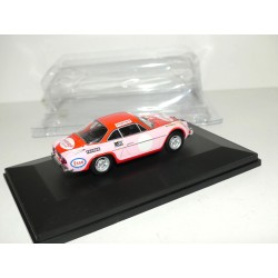 RENAULT ALPINE A110 1600 S Team Aseptogyl 1971 ELIGOR HACHETTE 1:43 2Ã¨me