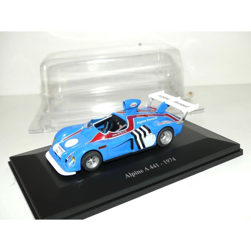 RENAULT ALPINE A441 1974 Championnat d'Europe 1974 J. ORTELLI HACHETTE 1:43 2Ã¨me
