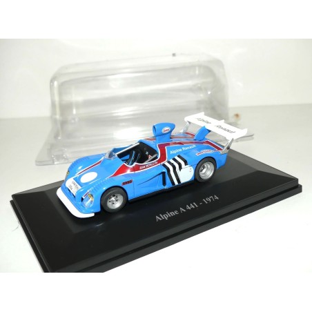 RENAULT ALPINE A441 1974 Championnat d'Europe 1974 J. ORTELLI HACHETTE 1:43 2Ã¨me