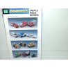 LOT DE 3 VEHICULES DE POMPIERS MERCEDES VW CARARAMA 1:43