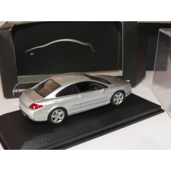 PEUGEOT 407 COUPE Gris Clair NOREV 1:43