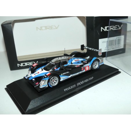 PEUGEOT 908 N°9 LE MANS 2009 NOREV 1:43 1er