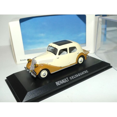 RENAULT CELTAQUATRE Crème et Marron NOREV 1:43