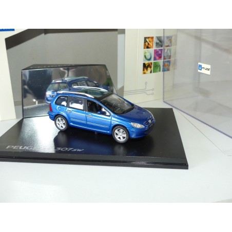 PEUGEOT 307 SW Bleu NOREV 1:43