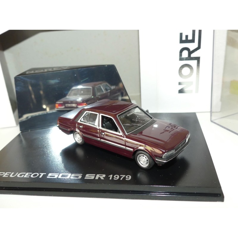 PEUGEOT 505 SR 1979 Bordeaux NOREV 1:43