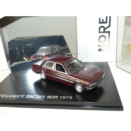 PEUGEOT 505 SR 1979 Bordeaux NOREV 1:43