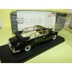 MERCEDES 300D LIMOUSINE 1960 PAPO GIOVANNI XXIII Papomobile RIO 100 1:43