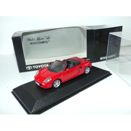 TOYOTA MR2 CABRIOLET Rouge MINICHAMPS 1:43