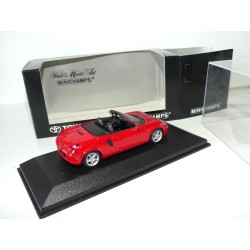 TOYOTA MR2 CABRIOLET Rouge MINICHAMPS 1:43