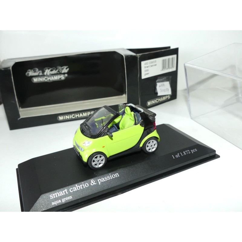SMART CABRIOLET 2000 Vert MINICHAMPS 1:43