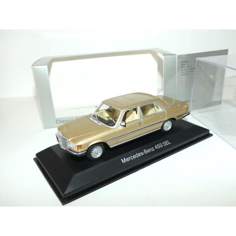 MERCEDES 450 SEL 6.9 1972-79 Gold MINICHAMPS 1:43