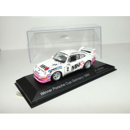 PORSCHE 911 CUP 993 NÂ°2 Porsche Cup 1995 H. GROHS MINICHAMPS 1:43 1er