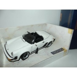PORSCHE 911 SPEEDSTER 1989 Blanc MAISTO 1:18