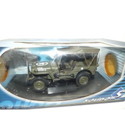 JEEP MILITAIRE Vert SOLIDO 1:18