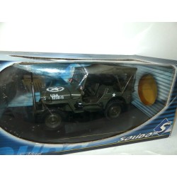 JEEP MILITAIRE Vert SOLIDO 1:18