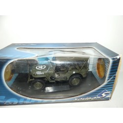 JEEP MILITAIRE Vert SOLIDO 1:18