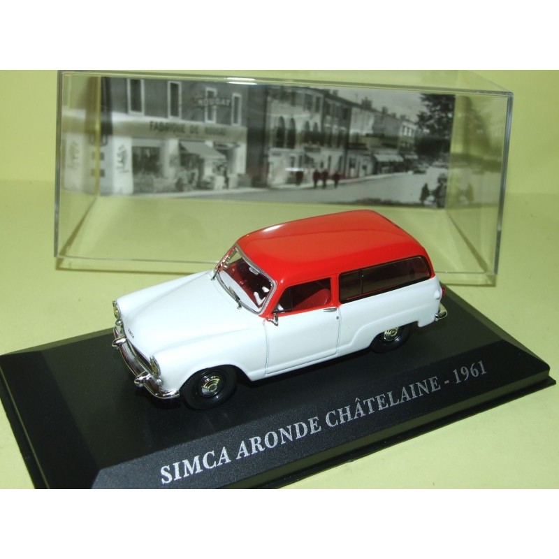 SIMCA ARONDE CHATELAINE 1961 Blanc & Rouge ALTAYA 1:43