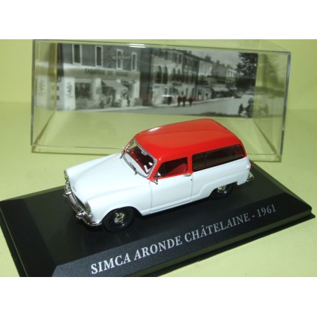 SIMCA ARONDE CHATELAINE 1961 Blanc & Rouge ALTAYA 1:43