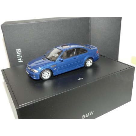 BMW M3 E46 COUPE Bleu MINICHAMPS 1:43