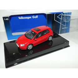 VW GOLF V 5 Portes Rouge AUTOART 1:43