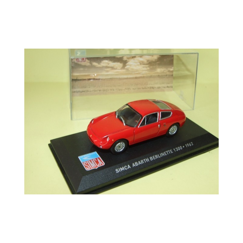 SIMCA ABARTH BERLINETTE 1300 Rouge 1962 ALTAYA 1:43