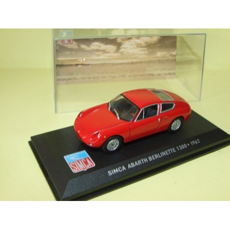 SIMCA ABARTH BERLINETTE 1300 Rouge 1962 ALTAYA 1:43