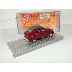CITROEN 2CV MALLE BOMBÉE Bordeaux NOREV 1:43