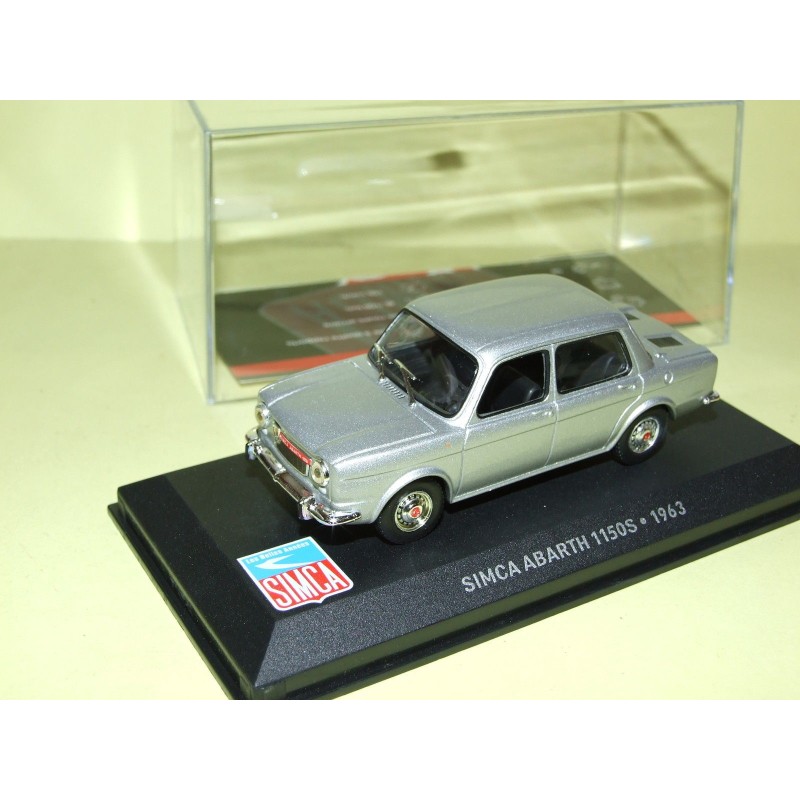 SIMCA ABARTH 1150 S Gris 1963 ALTAYA 1:43